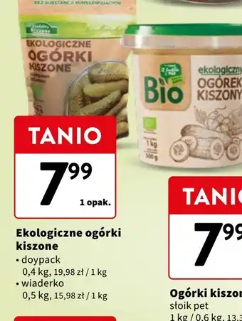 Intermarche Ogórek kiszony Z Sadów I Pól oferta