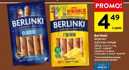 Intermarche Parówki z serem Morliny Berlinki oferta