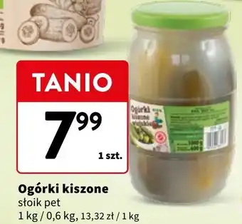 Intermarche Ogórki kiszone Bies oferta