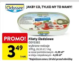 Intermarche Filety śledziowe w oleju Odyssee oferta