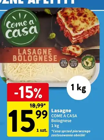 Intermarche Lasange bolonese Come A Casa oferta