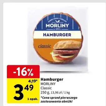 Intermarche Hamburger classic Morliny oferta