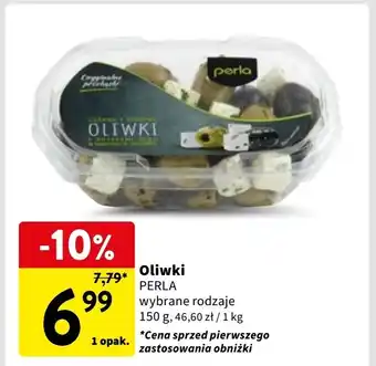 Intermarche Oliwki nadziewane czosnkiem i ziołami Perla oferta