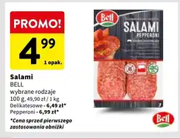 Intermarche Salami delikatesowe Bell Polska oferta