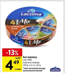 Intermarche Ser topiony miks wielosmakowy Lactima oferta