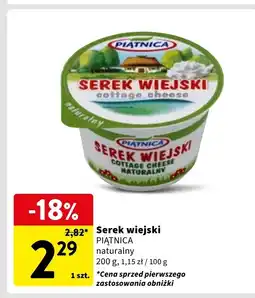 Intermarche Serek naturalny Piątnica Wiejski oferta