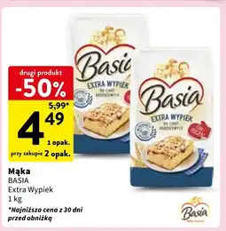 Intermarche Mąka extra wypiek do ciast drożdżowych Basia oferta