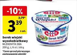 Intermarche Jogurt naturalny wysokobiałkowy Mlekovita Sba oferta