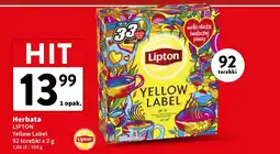 Intermarche Herbata Lipton Yellow Label Tea oferta