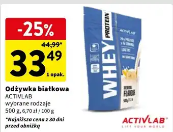 Intermarche Odżywka waniliowa Activlab oferta