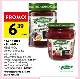 Intermarche Konfitura z malin Herbapol oferta