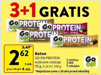 Intermarche Baton proteinowy wanilia 25% Sante Go On! Protein oferta