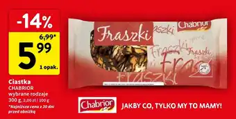 Intermarche Ciastka fraszki Chabrior oferta