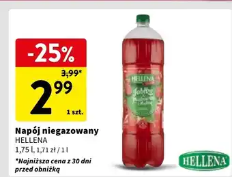 Intermarche Napój jabłko truskawka malina Hellena oferta