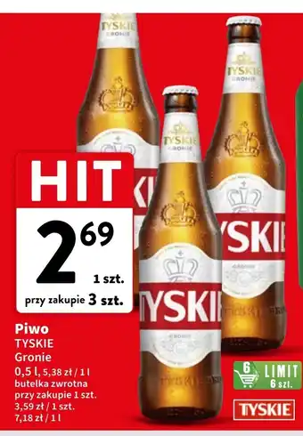 Intermarche Piwo Tyskie Gronie oferta