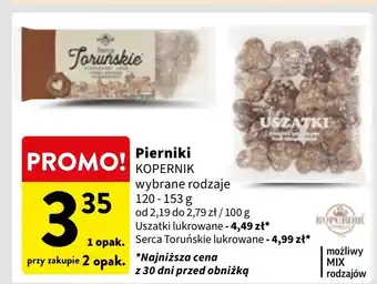 Intermarche Pierniki uszatki Kopernik oferta