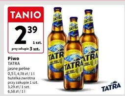 Intermarche Piwo Tatra Jasne Pełne oferta