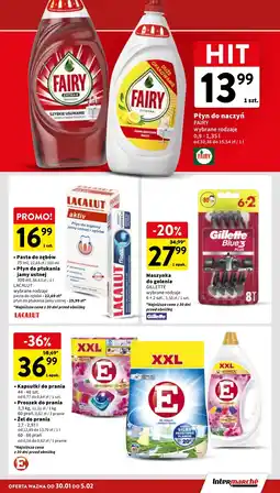 Intermarche Płyn do mycia naczyń granat Fairy Extra+ oferta