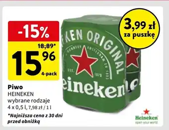 Intermarche Piwo Heineken oferta