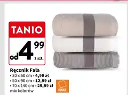 Intermarche Ręcznik fala 70 x 140 cm Faro oferta