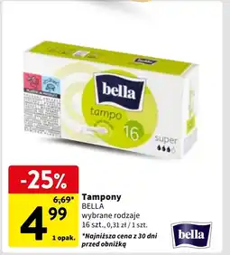 Intermarche Tampony super Bella Tampo oferta