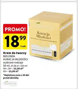 Intermarche Krem przeciwzmarszczkowy 60+ na dzień i noc Bielenda Kuracja Młodości oferta