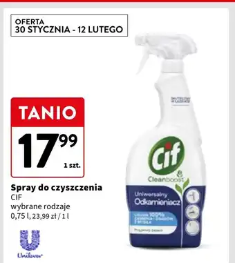 Intermarche Odkamieniacz uniwersalny Cif Cleanboost oferta