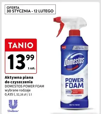 Intermarche Spray czyszczący Domestos Power Foam oferta