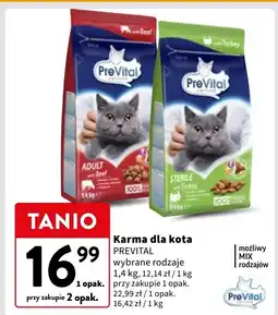 Intermarche Karma dla kota z wołowiną Prevital oferta