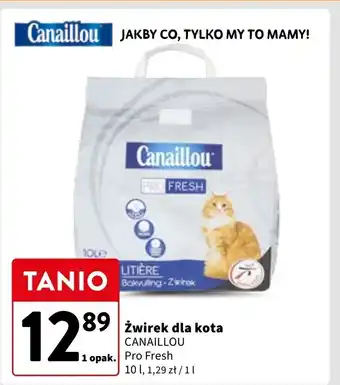 Intermarche Żwirek dla kota pro fresh Canaillou oferta