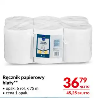 Makro Ręcznik papierowy biały oferta