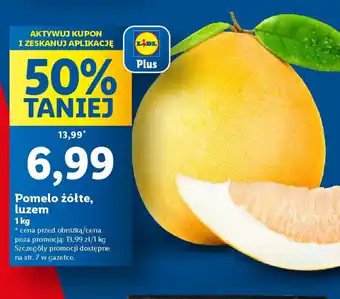 Lidl Pomelo żółte, luzem oferta