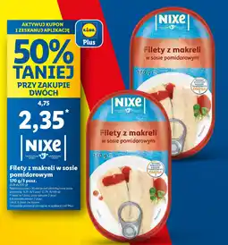 Lidl Filety z makreli w sosie pomidorowym oferta