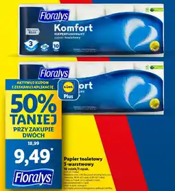 Lidl Papier toaletowy 3-warstwowy oferta