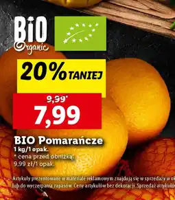 Lidl BIO Pomarańcze oferta