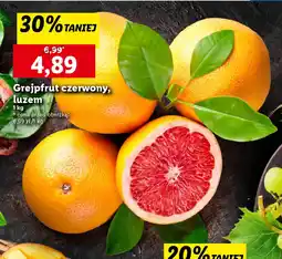 Lidl Grejpfrut czerwony, luzem oferta