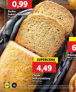 Lidl Chleb kukurydziany oferta