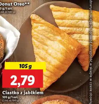 Lidl Ciastko z jabłkiem oferta