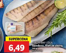 Lidl Sandacz, filet ze skórą oferta