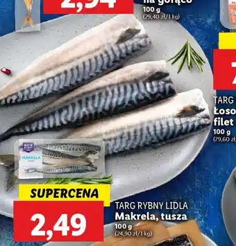 Lidl Makrela, tusza oferta