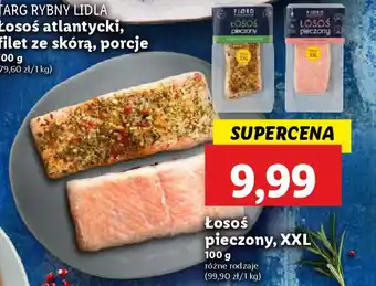 Lidl Łosoś pieczony, XXL oferta