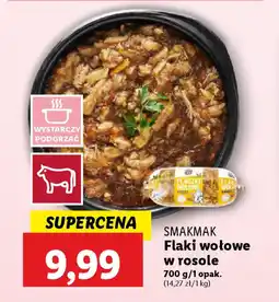 Lidl Smakmak flaki wołowe w rosole oferta