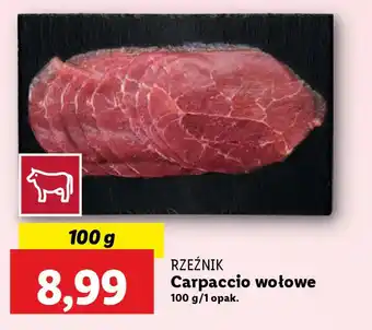 Lidl Rzeźnik carpaccio wołowe oferta