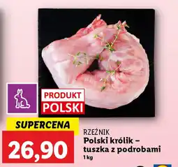 Lidl Rzeźnik polski królik - tuszka z podrobami oferta