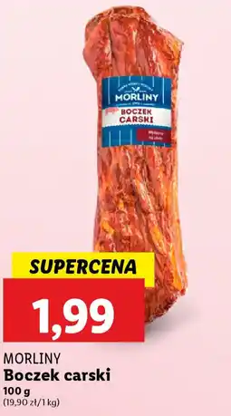 Lidl Morliny boczek carski oferta