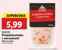 Lidl Baroni polędwiczówka z warzywami oferta