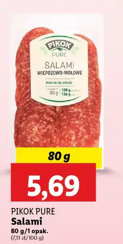 Lidl Pikok pure salami oferta