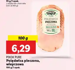 Lidl Pikok pure polędwica pieczona, wieprzowa oferta