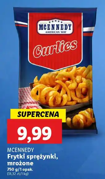 Lidl Mcennedy frytki sprężynki, mrożone oferta