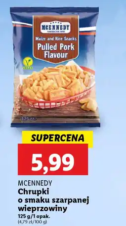 Lidl MCENNEDY Chrupki o smaku szarpanej wieprzowiny oferta